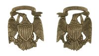 1898 U.S. ARMY ENGINEER & CONTRACT OFFICER SURGEON SHOULDER STRAP EAGLE