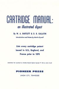 CARTRIDGE MANUAL, AN ILLUSTRATED DIGEST