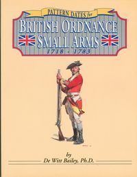 PATTERN DATES FOR BRITISH ORDNANCE SMALL ARMS 1718 -1783