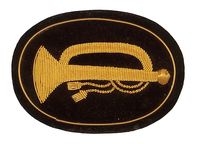 M1858 MOUNTED RIFLEMAN EMBROIDERED INSIGNIA