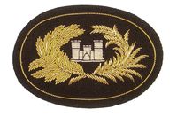 CIVIL WAR ENGINEER CORPS EMBROIDERED INSIGNIA