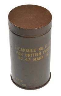 WWII FUZE CONTAINER