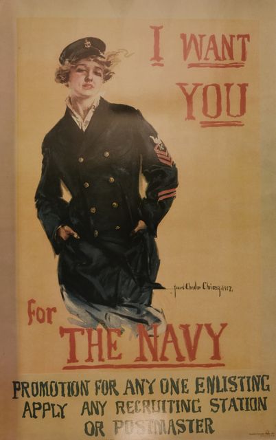 I WANT YOU FOR THE NAVY POSTER