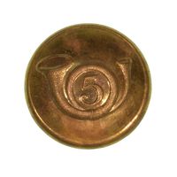 S.A.W. SPANISH INFANTRY BUTTON #3