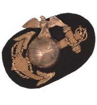 M1868-1876 OFFICERS FATIQUE CAP ORNAMENT