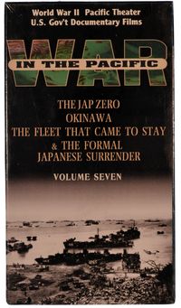 WWII PACIFIC THEATER U.S. GOVERNMENT DOCUMENTARY FILM VOL. 7 - The Jap Zero