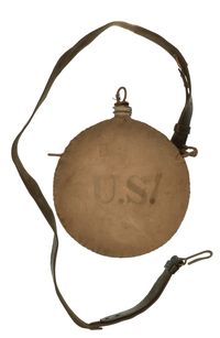 INDIAN WAR PERIOD CANTEEN AND STRAP