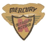 MERCURY OUTBOARD SHIRT PATCH