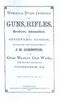 GREAT WESTERN GUN WORKS CATALOG. Pittsburgh, PA, 1871