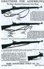 DIRECTIONS FOR ASSEMBLING AND ADJUSTING THE KERR STANDARD EXTENSION GUN SLING