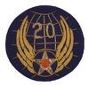 20TH GLOBAL, B29 SUPER FORTRESS SQUADRON PATCH