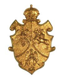CIRCA 1900 POLISH SOCIETY BADGE