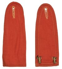 CIRCA 1898 ARTILLERY SHOULDER TABS