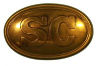 SOUTH CAROLINA CARTRIDGE BOX PLATE