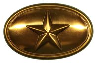 TEXAS BELT PLATE