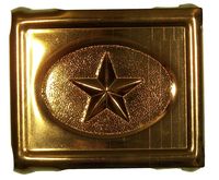 TEXAS MILLS BELT BUCKLE