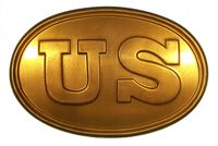 M1855 U.S. CARTRIDGE BOX PLATE