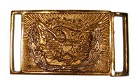 C.W. EAGLE BELT PLATE