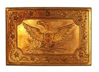 MEXICAN WAR EAGLE BELT PLATE