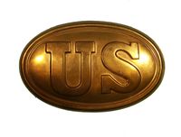 US BELT PLATE FOR DRAGOONS AND CAVALRY