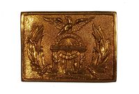 CIVIL WAR GEORGIA BELT BUCKLE