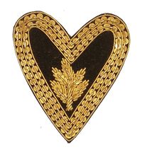 CSA LAUREL BRIGADE CAP BADGE