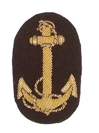 EMBROIDERED RHODE ISLAND MILITIA SLOUCH HAT INSIGNIA