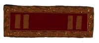 CAPTAIN ARTILLERY SHOULDER STRAP