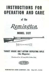 REMINGTON MODEL 513T REPEATING RIFLE .22 CAL. (BOLT)