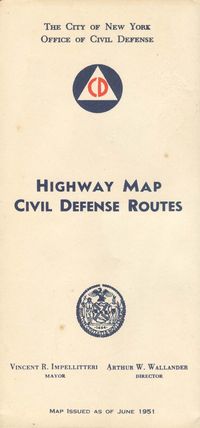 CIVIL DEFENSE HIGHWAY MAP
