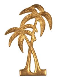 CIVIL WAR FLORIDA MILITIA CAP BADGE