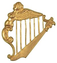 CIVIL WAR IRISH BRIGADE CAP BADGE