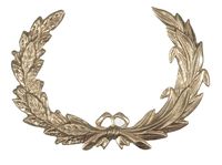 CIVIL WAR N.Y. STATE NICKEL SILVER EAGLE BUCKLE WREATH