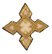 CIVIL WAR EMBROIDERED CORPS BADGE