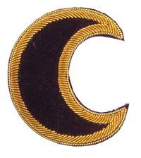 CIVIL WAR EMBROIDERED CORPS BADGE