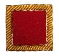 CIVIL WAR EMBROIDERED CORPS BADGE