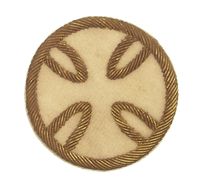 CIVIL WAR EMBROIDERED CORPS BADGE