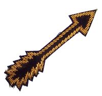 CIVIL WAR EMBROIDERED CORPS BADGE