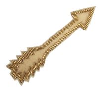 CIVIL WAR EMBROIDERED CORPS BADGE