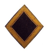 CIVIL WAR EMBROIDERED CORPS BADGE