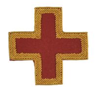 CIVIL WAR EMBROIDERED CORPS BADGE