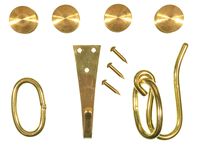 C.W. LIGHT ARTILLERY SABRE BRASS HARDWARE BELT KIT