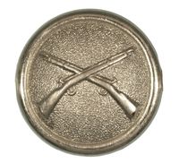 INFANTRY HELMET SIDE BUTTON