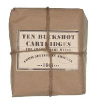 CIVIL WAR .66 - .72 CALIBER BUCKSHOT INERT DUMMY CARTRIDGE ARSENAL PACK