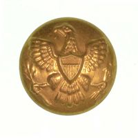 INDIAN WAR EAGLE BUTTON