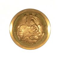 INDIAN WAR CALIFORNIA BUTTON