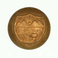 INDIAN WAR OHIO BUTTON