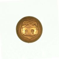 INDIAN WAR OHIO BUTTON