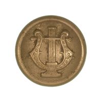 1870-1902  REGULATION ARMY BAND BUTTON