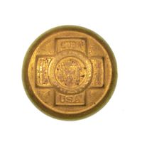 SPANISH AMERICAN WAR VETERANS BUTTON